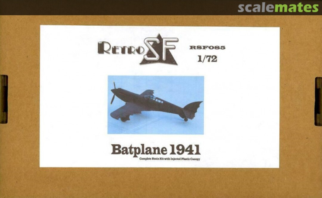 Boxart Batplane 1941 RSF085 RetroSF Boxart Batplane 1941 RSF085 RetroSF