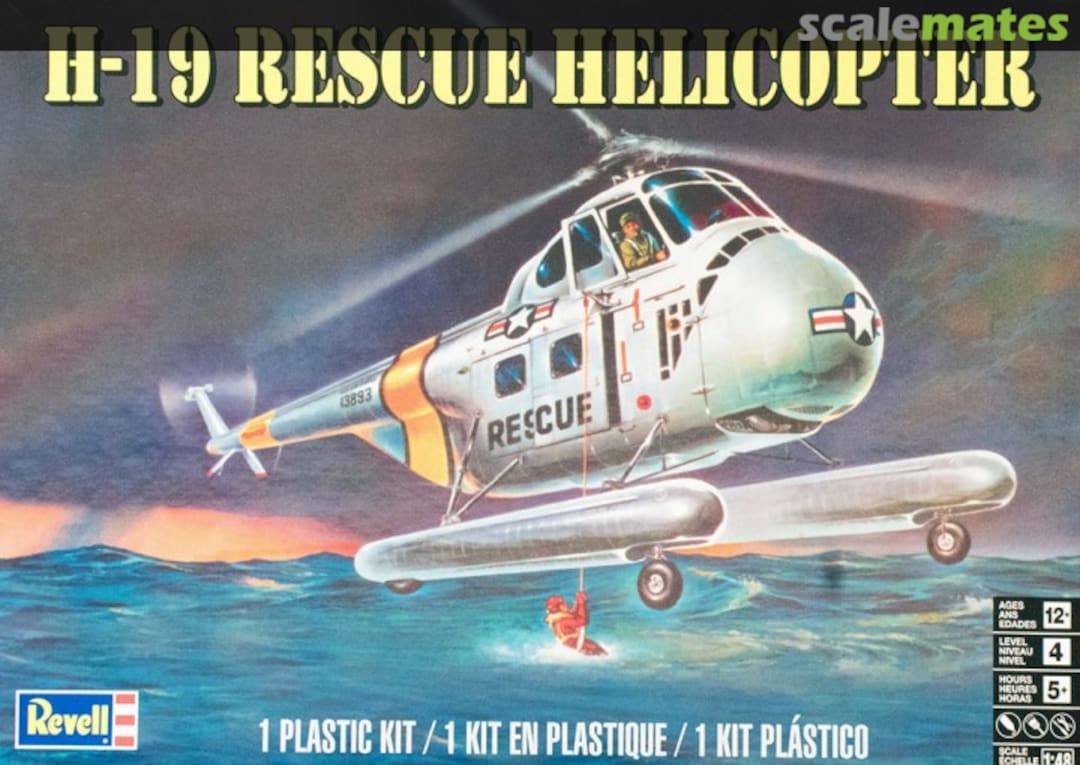 Boxart H-19 Rescue Helicopter 85-5331 Revell Boxart H-19 Rescue Helicopter 85-5331 Revell