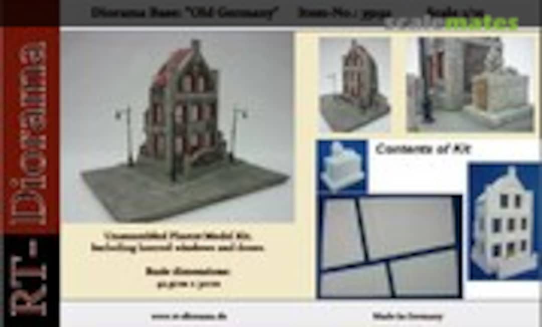 1:35 Diorama-Base: "Old Germany" (RT-Diorama 35192) 35192