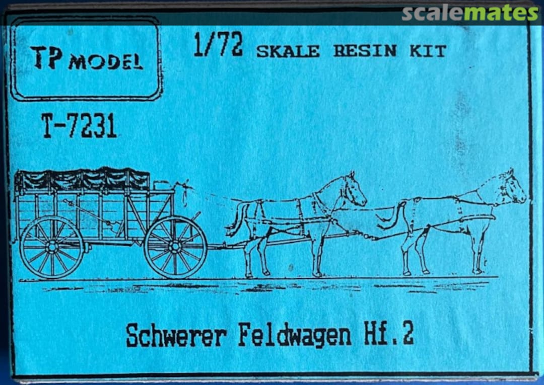 Boxart Schwerer Feldwagen Hf. 2 T-7231 TP Model Boxart Schwerer Feldwagen Hf. 2 T-7231 TP Model