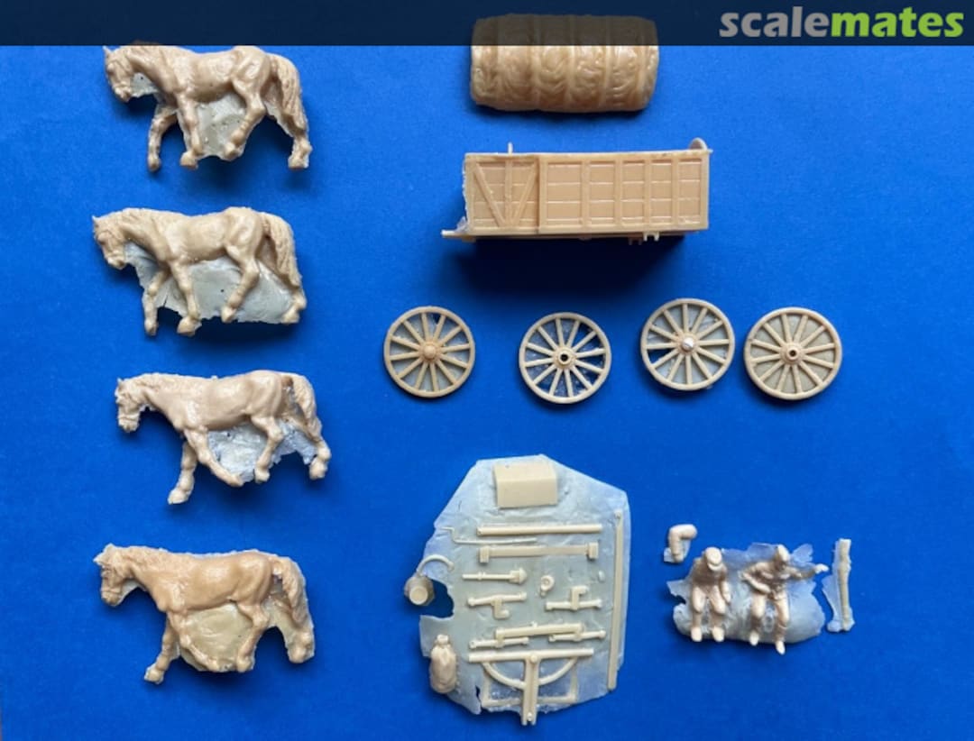 Contents Schwerer Feldwagen Hf. 2 T-7231 TP Model Contents Schwerer Feldwagen Hf. 2 T-7231 TP Model