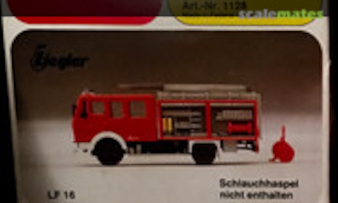 Löschgruppenfahrzeug LF 16 Ziegler/MB 1019 AF/36 (Preiser 1128)
