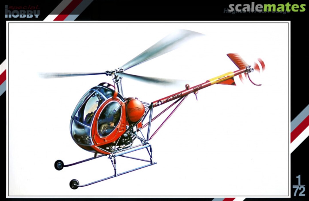 Boxart Hughes TH-55A Osage SH72016 Special Hobby Boxart Hughes TH-55A Osage SH72016 Special Hobby
