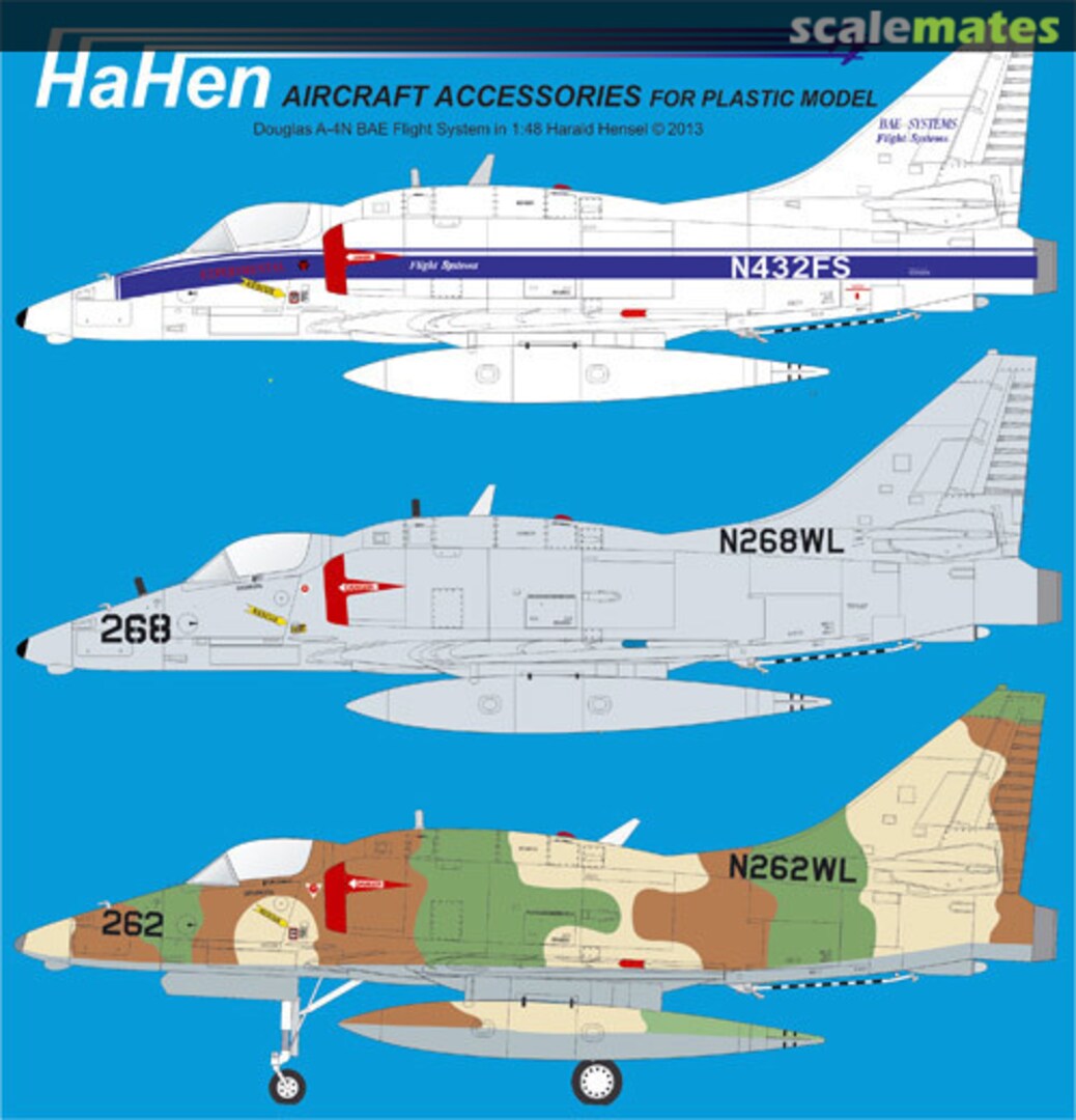 Boxart Douglas A-4N "Skyhawk" BAE Flight System 48055 HaHen Boxart Douglas A-4N "Skyhawk" BAE Flight System 48055 HaHen