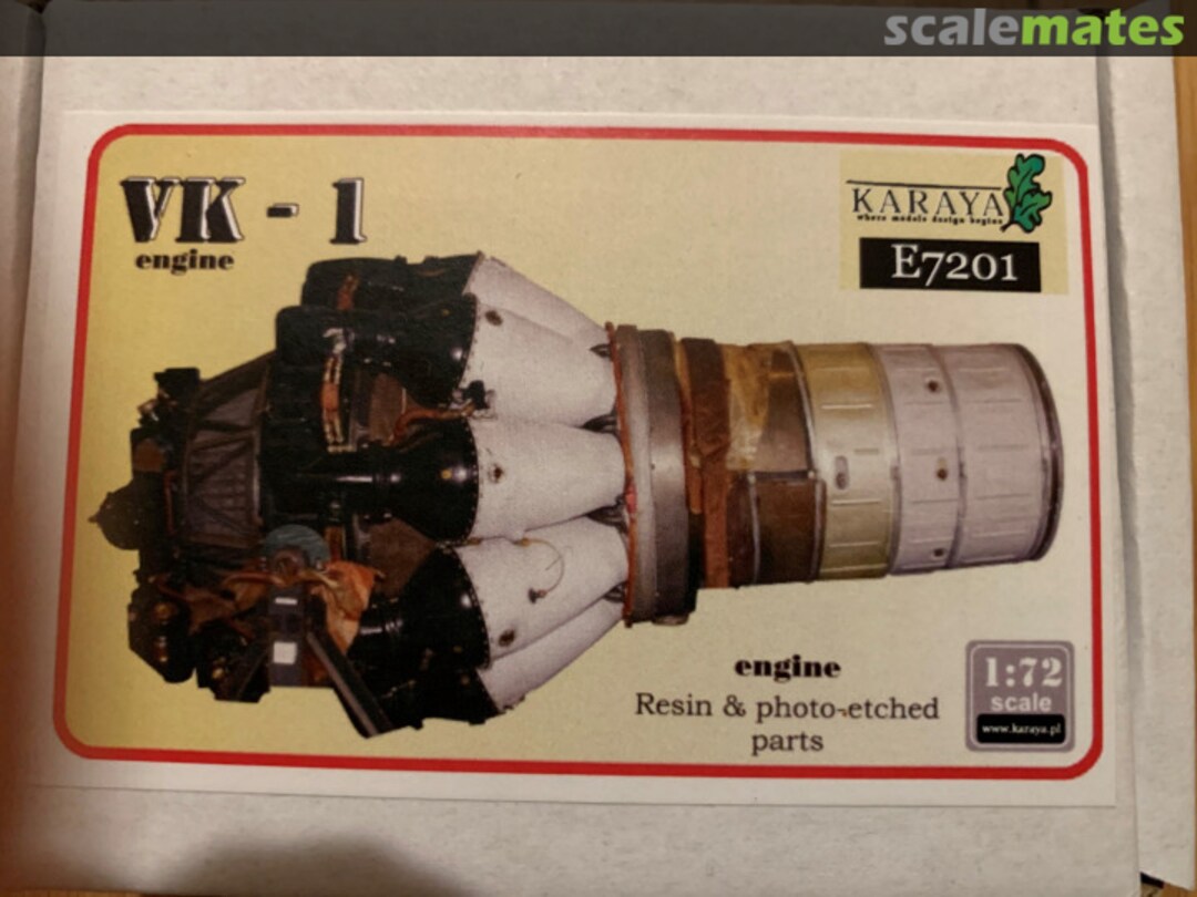 Boxart VK-1 Engine E7201 Karaya Boxart VK-1 Engine E7201 Karaya