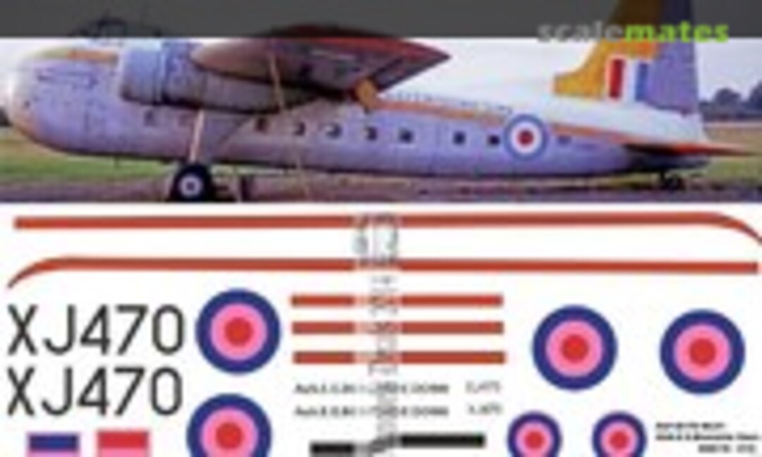 1:144 RAF Bristol B170 Mk31 A&AEE scheme (Oldmodels Decals OMD0631) OMD0631