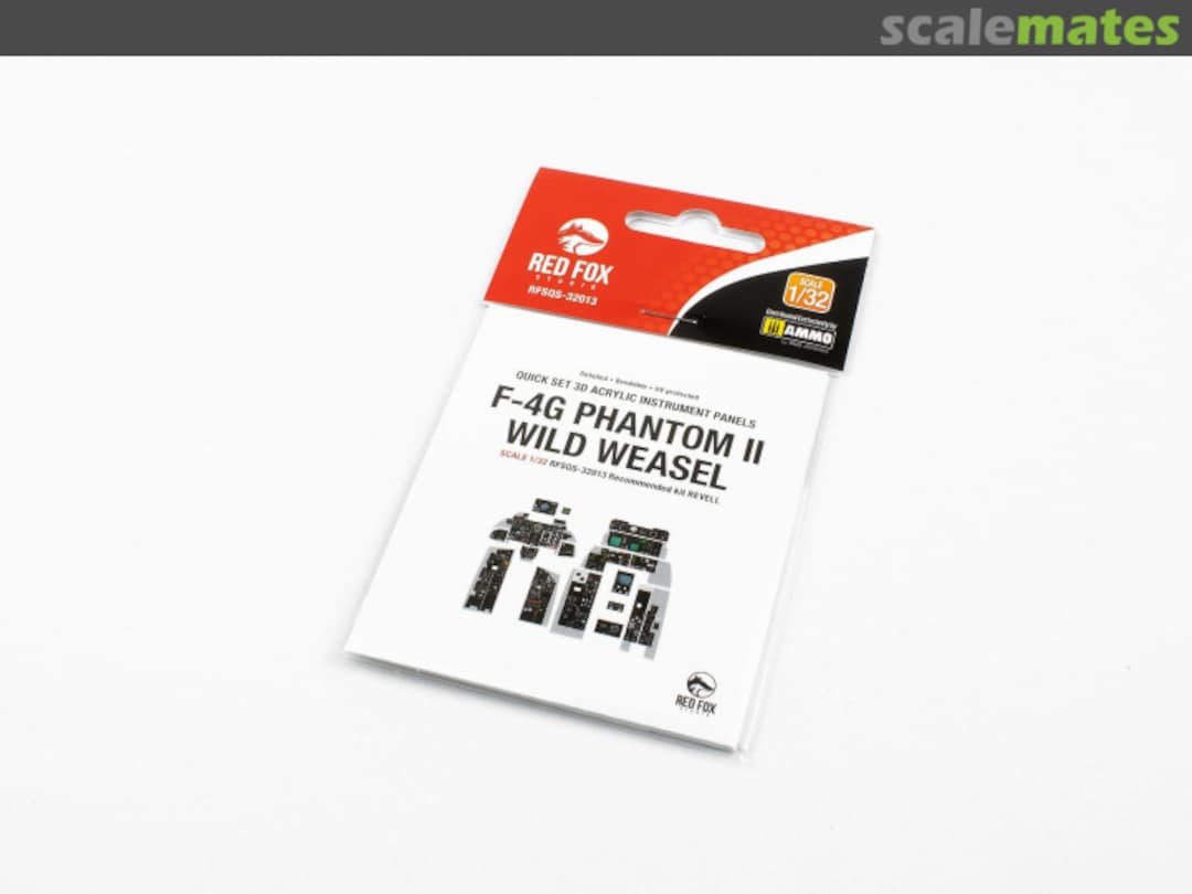 Boxart F-4G Phantom II "Wild Weasel" RFSQS-32013 Red Fox Studio
