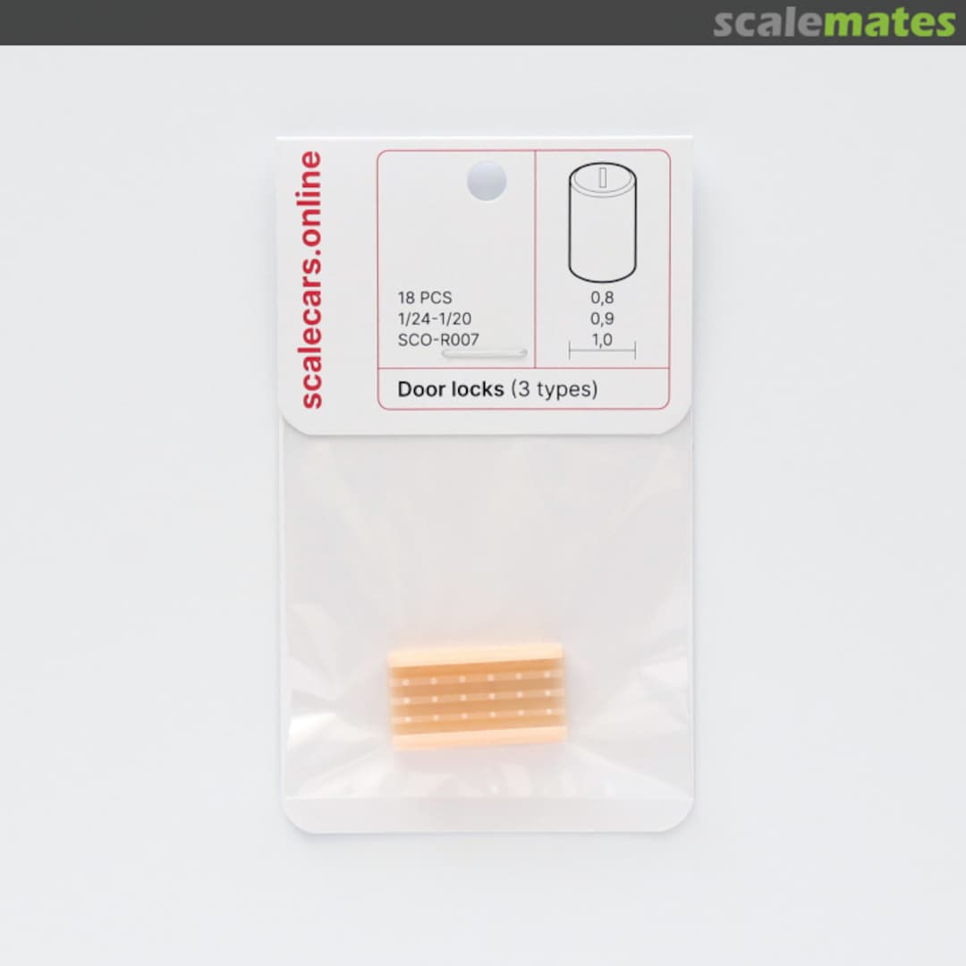 Boxart Door locks (3 types) SCO-R007 scalecars.online