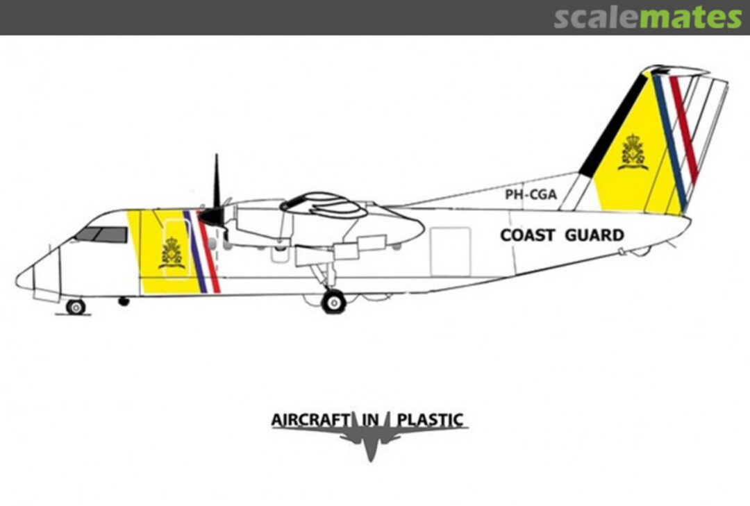 Boxart De Havilland DASH 8 Coast Guard Ned. Antillen AIPD-102 Aircraft in Plastic Boxart De Havilland DASH 8 Coast Guard Ned. Antillen AIPD-102 Aircraft in Plastic
