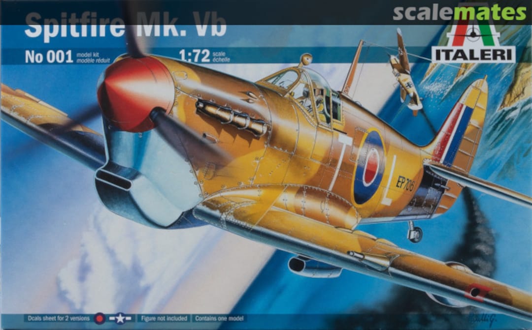 Boxart Spitfire Mk. Vb 001 Italeri Boxart Spitfire Mk. Vb 001 Italeri