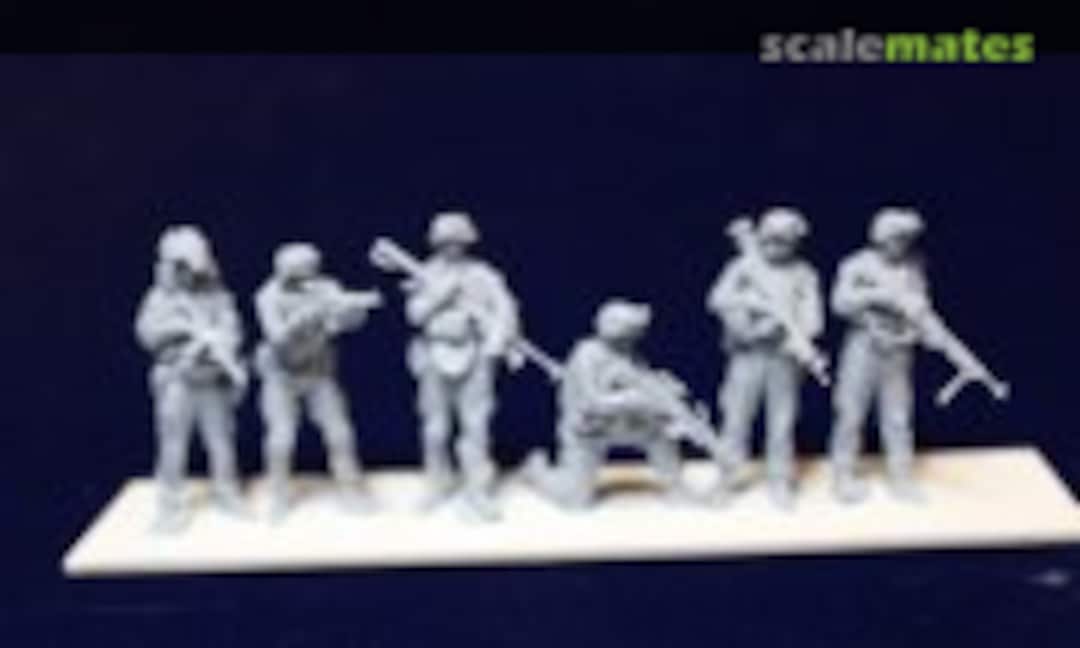 1:48 6 Moderne US Marines (Peddinghaus-Decals 48201) 48201