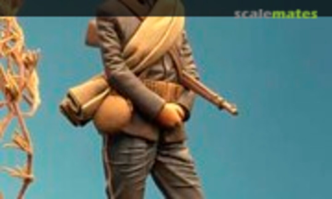 54mm Soldado de Infantería Americana, Guerra Hispano - Americana, (Art Girona I-45) I-45