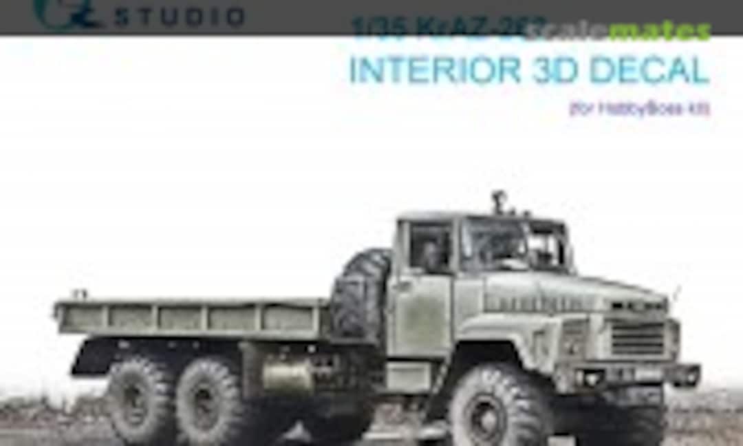 1:35 KrAZ-260 interior 3D decals (with 3D-printed resin parts) (Quinta Studio QD+35159) QD+35159
