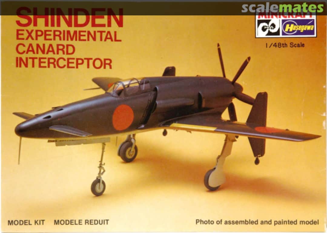 Boxart Shinden 1189 Minicraft Hasegawa Boxart Shinden 1189 Minicraft Hasegawa