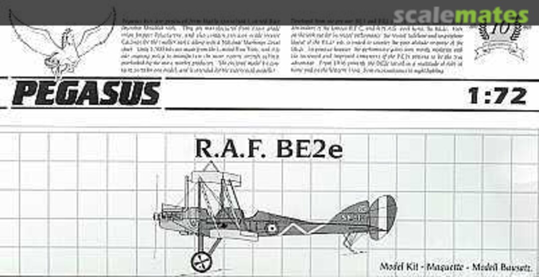 Boxart R.A.F. BE2e 4011 Pegasus Boxart R.A.F. BE2e 4011 Pegasus