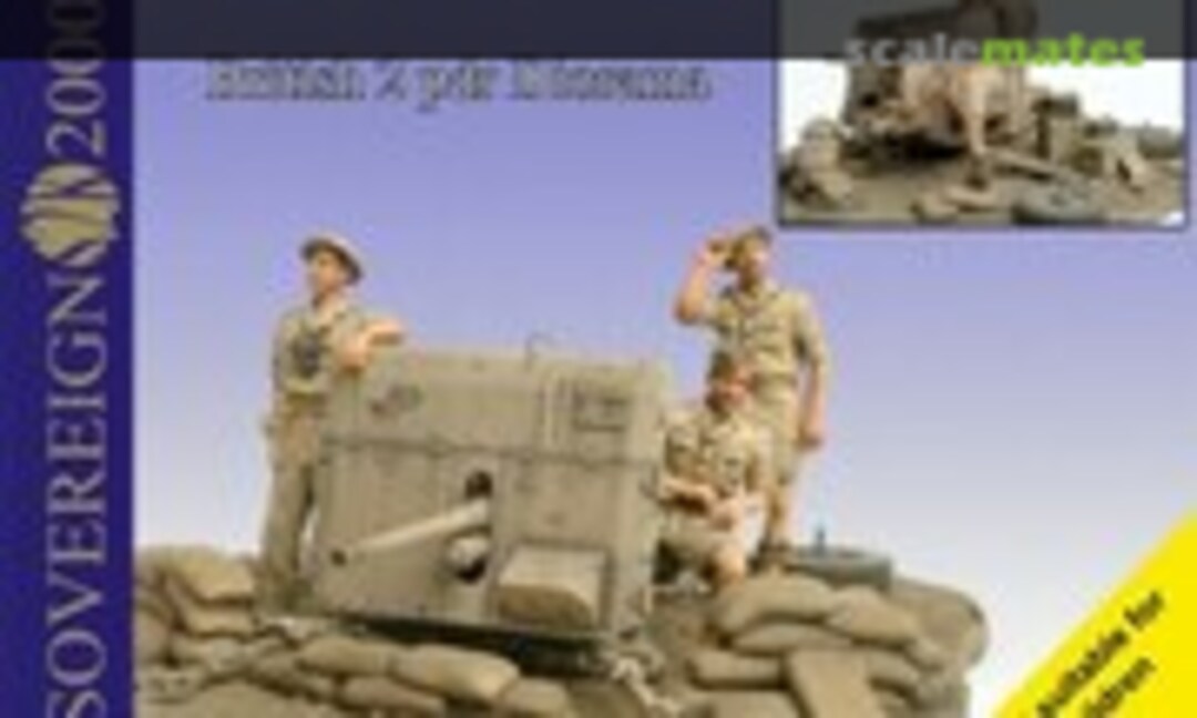British 2pdr Diorama (Sovereign 2000 S2KA004)