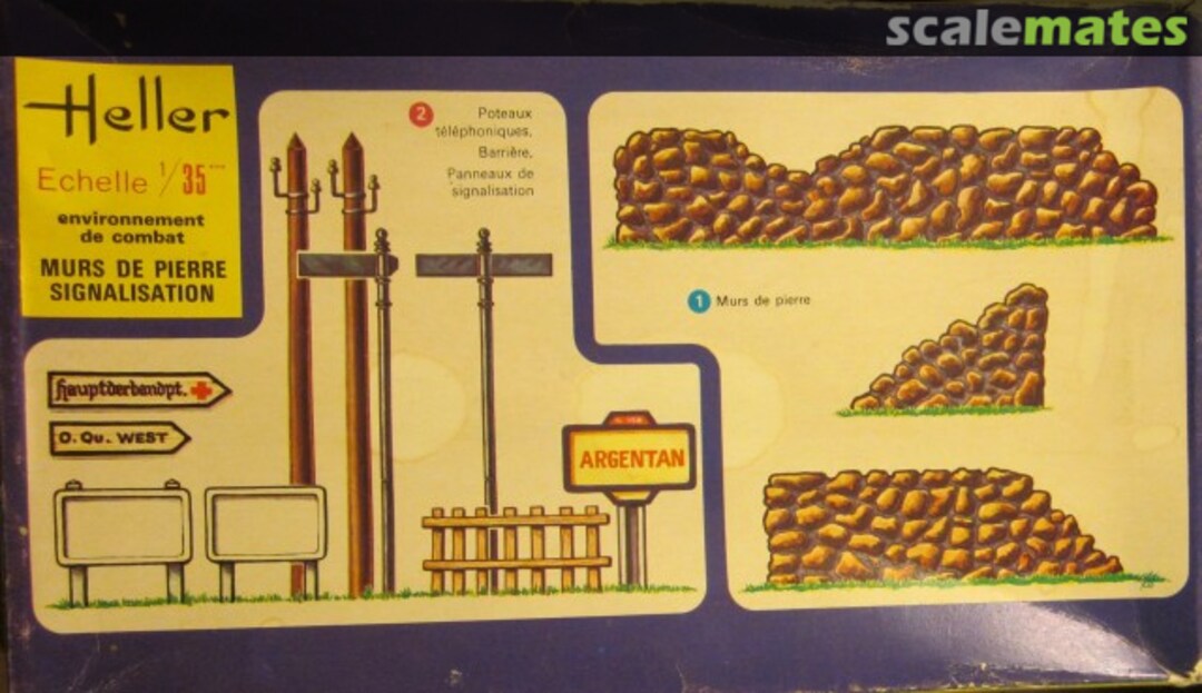 Boxart Murs De Pierre Signalisation (Stone Walls & Sign Posts) 140 Heller Boxart Murs De Pierre Signalisation (Stone Walls & Sign Posts) 140 Heller