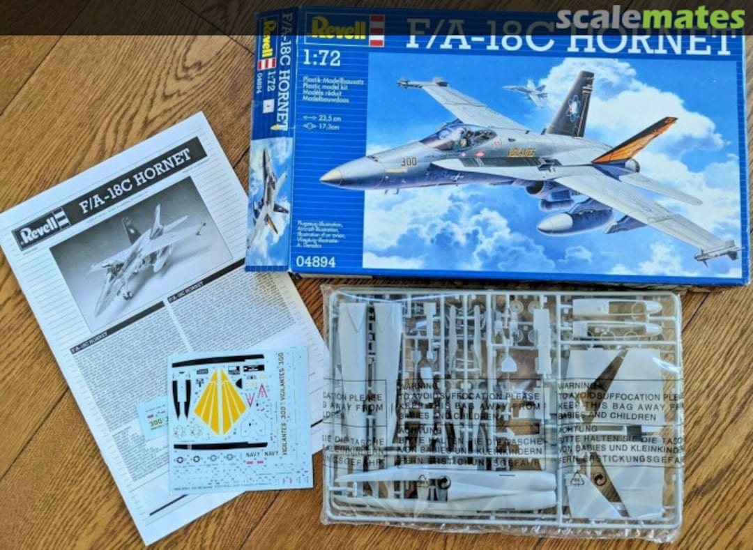 Contents F/A-18C Hornet 04894 Revell Contents F/A-18C Hornet 04894 Revell