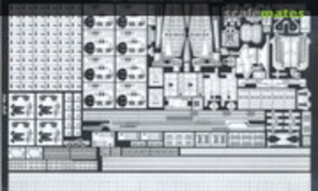 1:600 King George V Class Battleship Photo-etched parts for Airfix KGV (White Ensign Models PE 619) PE 619
