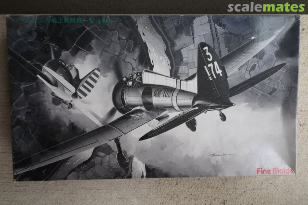 Boxart Mitsubishi A5M2a Type 96 Carrier Fighter "Claude" (Late) FA3 Fine Molds Boxart Mitsubishi A5M2a Type 96 Carrier Fighter "Claude" (Late) FA3 Fine Molds