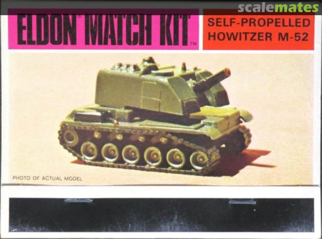 Boxart Self-Propelled Howitzer M-52 033 Eldon Boxart Self-Propelled Howitzer M-52 033 Eldon