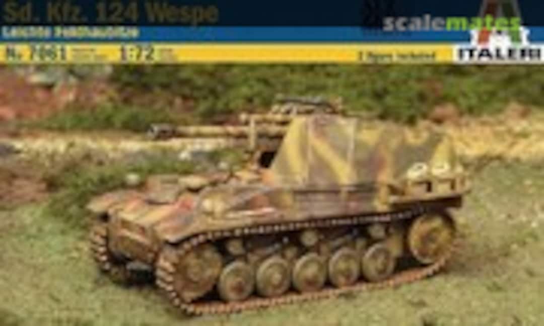 1:72 Sd.Kfz. 124 Wespe (Italeri 7061)