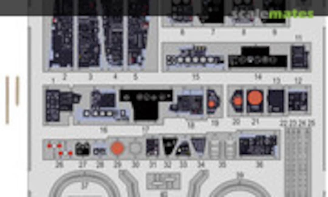 1:48 F-4J/S Photo-Etched Set (Zoukei-Mura SWS48-04-M03) SWS48-04-M03