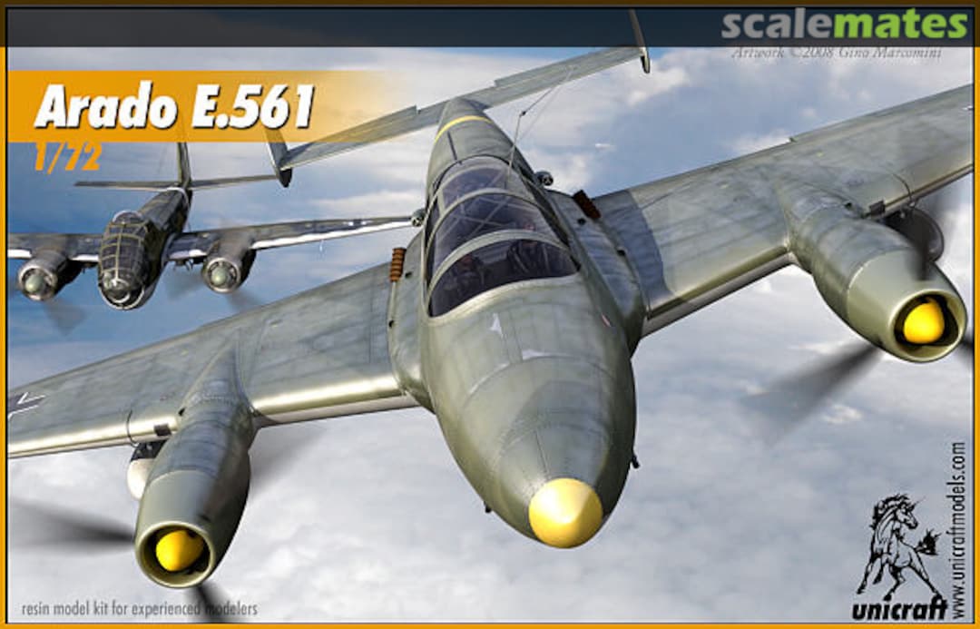 Boxart Arado E.561 Unicraft Models Boxart Arado E.561 Unicraft Models