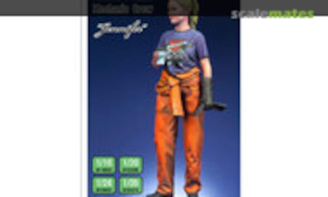 1:20 Modern Female Mechanic Crew (Def.Model DF20003) DF20003