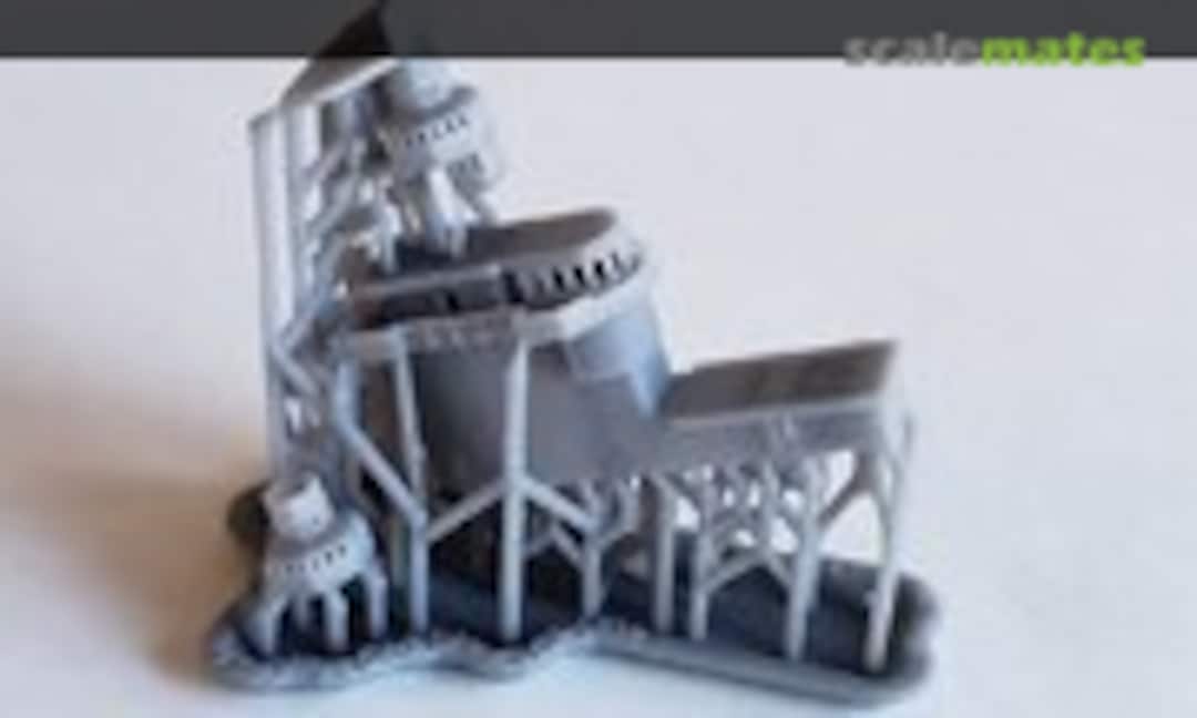 1:700 USS Saratoga CV-3 Island, 1928-1930 (Model Monkey 700-CV3 1928 Island) 700-CV3 1928 Island