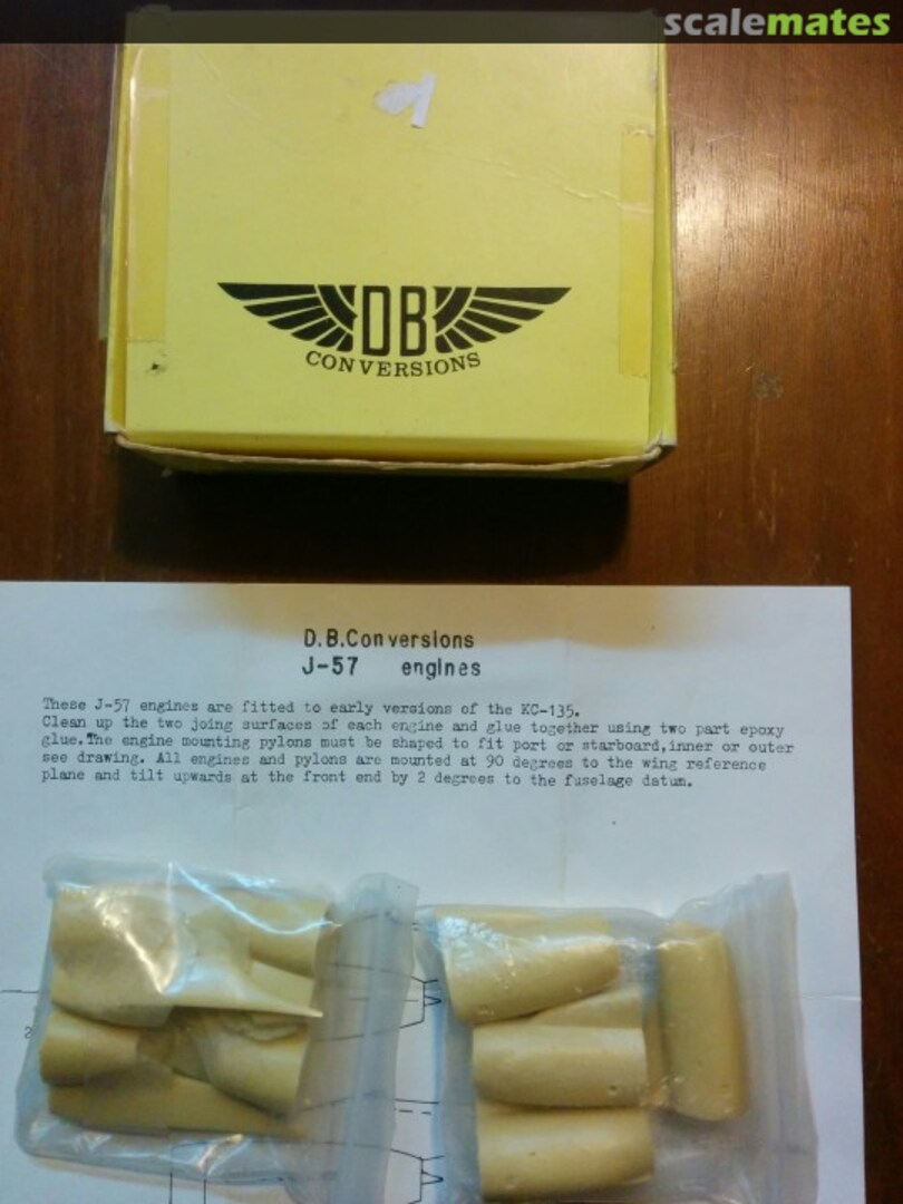 Boxart J-57 Engines for KC-135A/Q DB36 DB Productions Boxart J-57 Engines for KC-135A/Q DB36 DB Productions