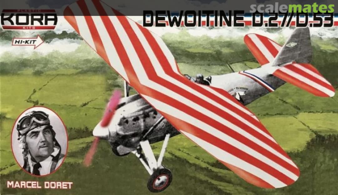 Boxart Dewoitine D.27/53 KP7284 Kora Models Boxart Dewoitine D.27/53 KP7284 Kora Models