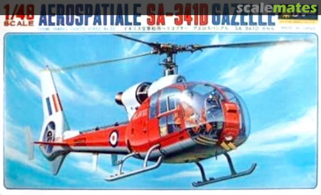Boxart Aerospatiale SA-341D Gazelle 5A33 Fujimi