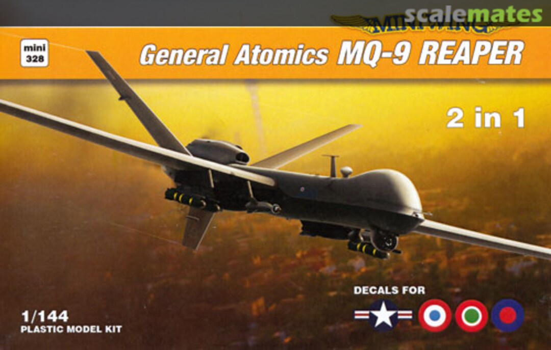 Boxart General Atomics MQ-9 Reaper Mini328 Miniwing Boxart General Atomics MQ-9 Reaper Mini328 Miniwing
