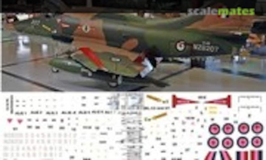 1:144 RNZAF T/A-4K Skyhawk SEA scheme (Oldmodels Decals OMD0305) OMD0305