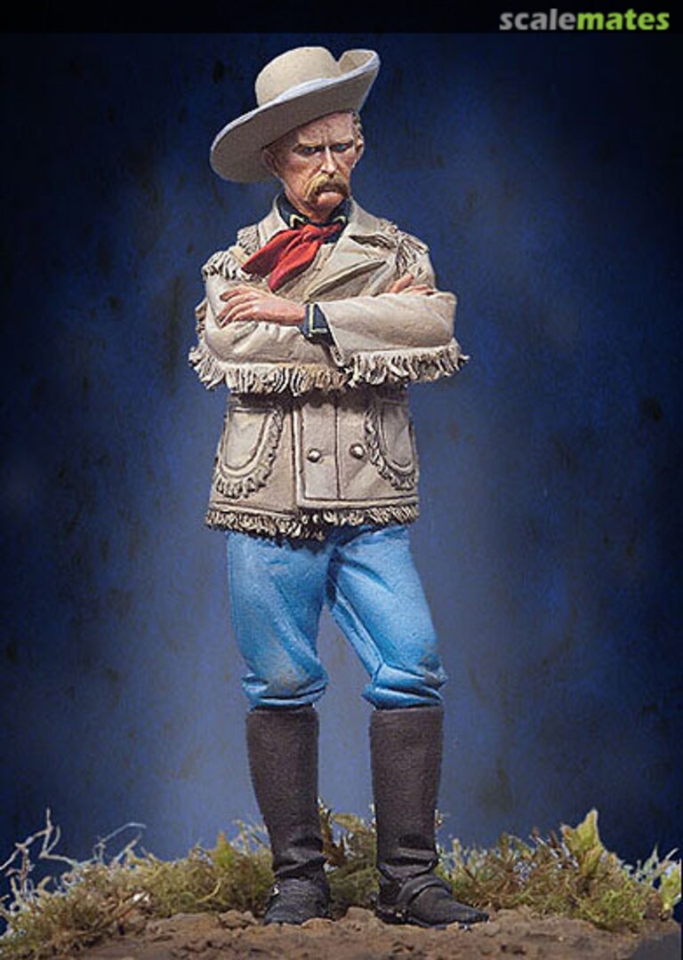Boxart G.A. Custer, 1875 S14-F02 Andrea Miniatures Boxart G.A. Custer, 1875 S14-F02 Andrea Miniatures