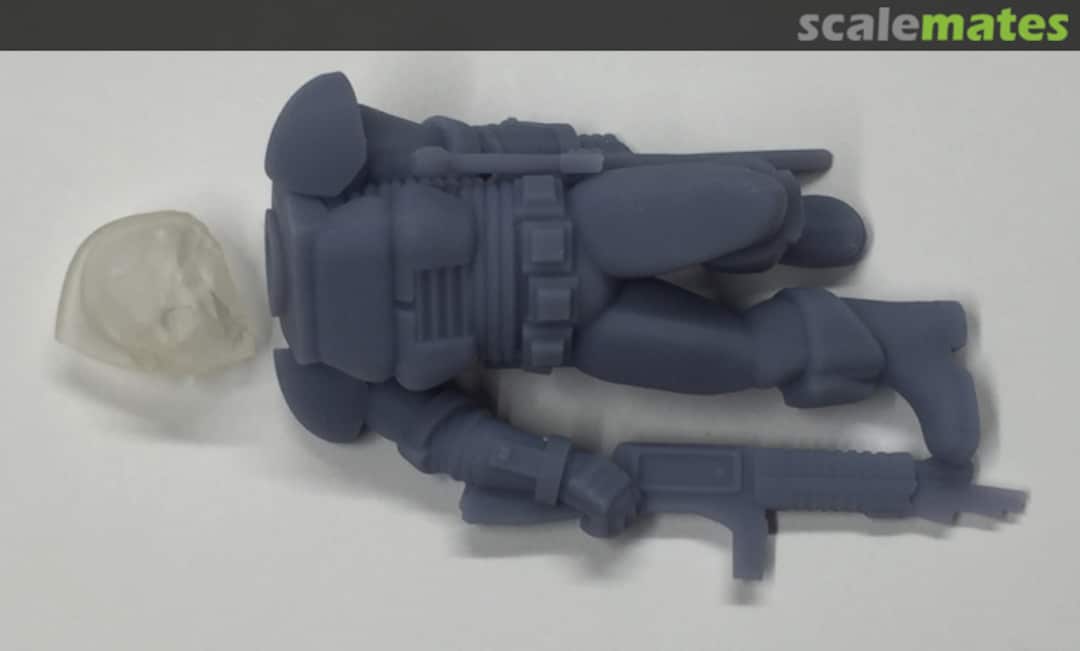 Boxart Cylon Centurion Casualty CSM-090-18 Cozmic Scale Models Boxart Cylon Centurion Casualty CSM-090-18 Cozmic Scale Models