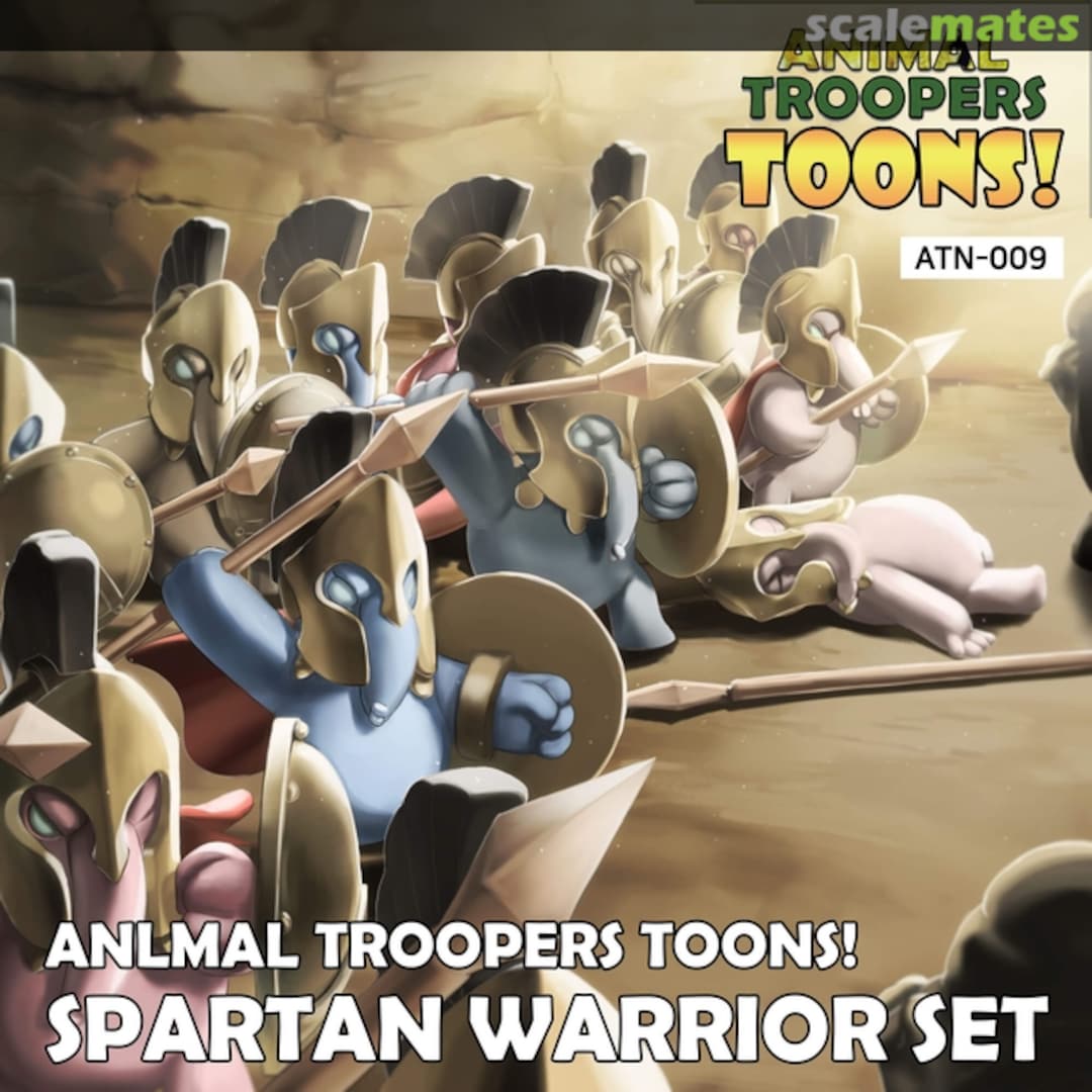 Boxart BC Spartan Warrior Elephant Set (5pcs) ATN-009 Tori Factory
