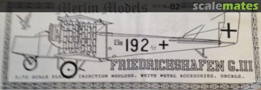 Boxart Friedrichshafen G.III 82 Merlin Models Boxart Friedrichshafen G.III 82 Merlin Models