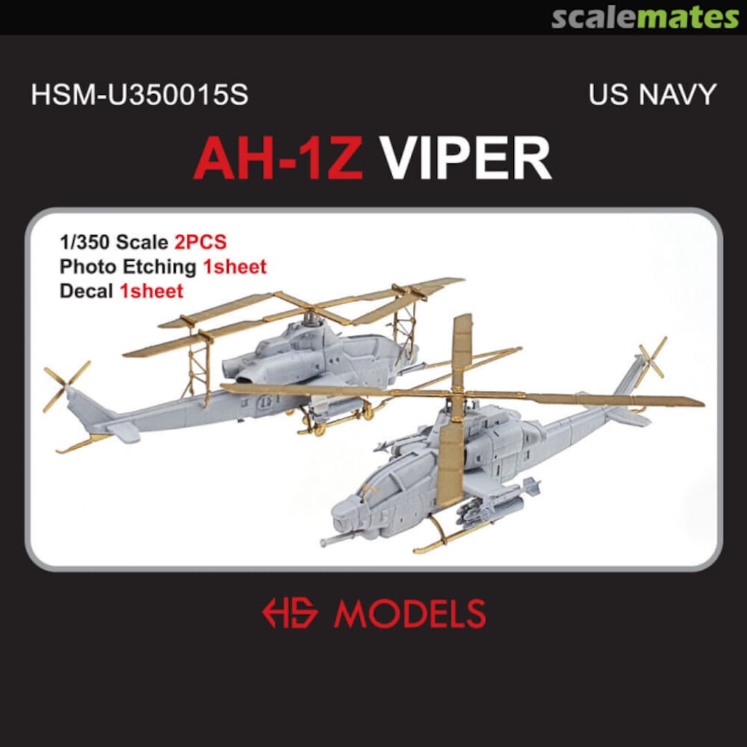 Boxart AH-1Z Viper HSM-U350015S HS Models Boxart AH-1Z Viper HSM-U350015S HS Models