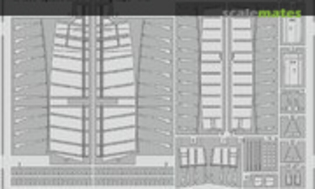 1:48 Spitfire Mk.XII landing flaps (Eduard 481090) 481090