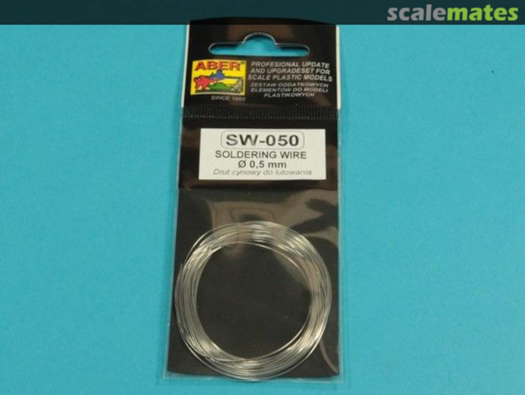 Boxart Soldering wire, diameter of 0.5 mm SW-050 Aber Boxart Soldering wire, diameter of 0.5 mm SW-050 Aber