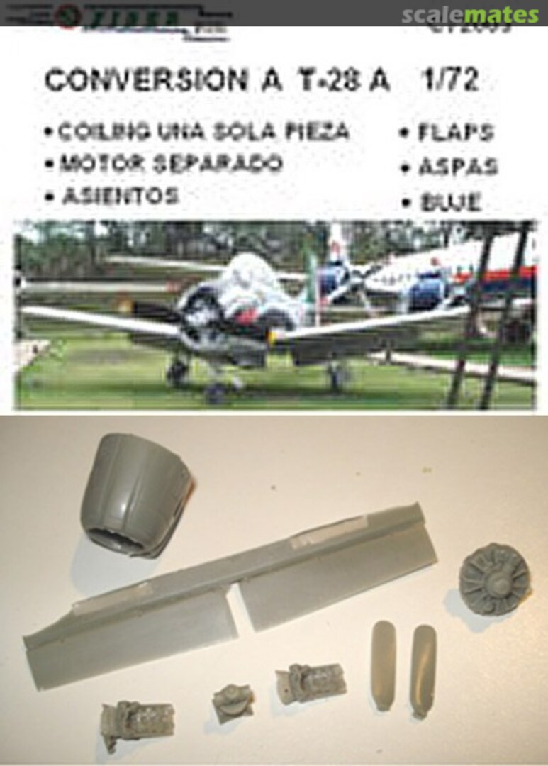 Boxart T-28A C72003 Fiber Model Boxart T-28A C72003 Fiber Model