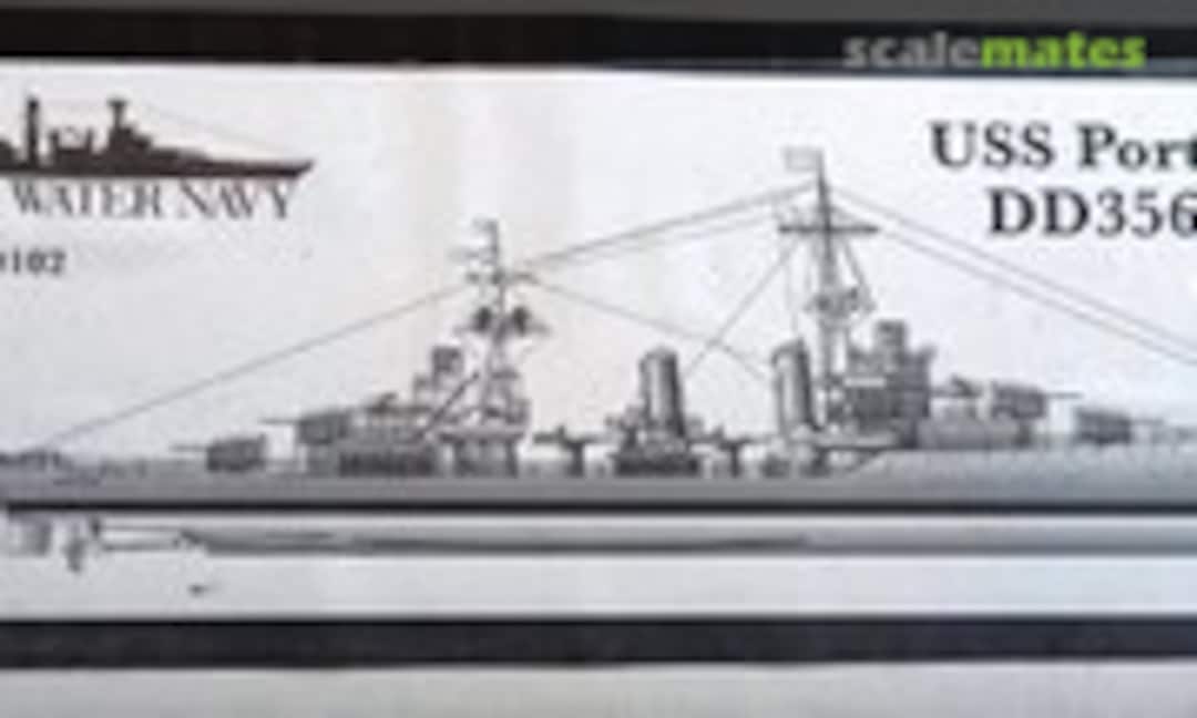 1:350 USS Porter DD-356 (1938) (Blue Water Navy BN-350102) BN-350102
