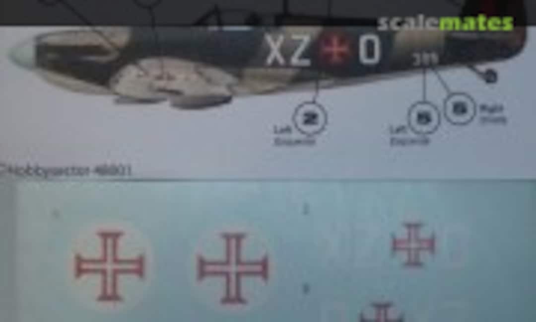 1:48 Supermarine Spitfire Ia in "Portuguese Colours" (HobbySector 48001) 48001