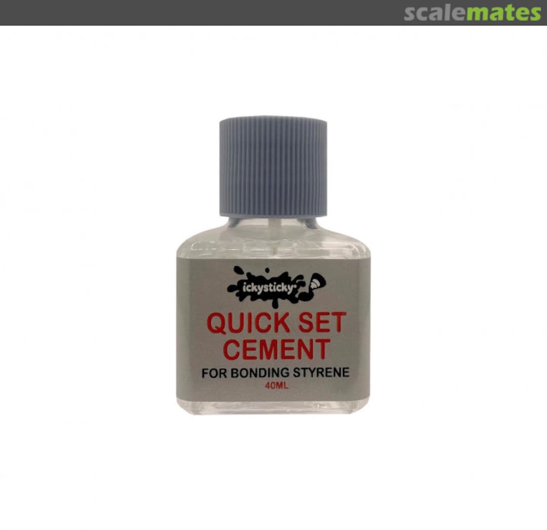Boxart Quick Set Cement 40ml 13411 IckySticky Boxart Quick Set Cement 40ml 13411 IckySticky