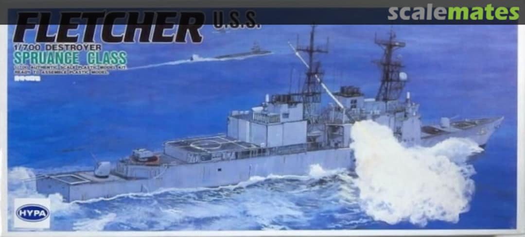 Boxart USS Fletcher DD-992 01090 Hypa Boxart USS Fletcher DD-992 01090 Hypa