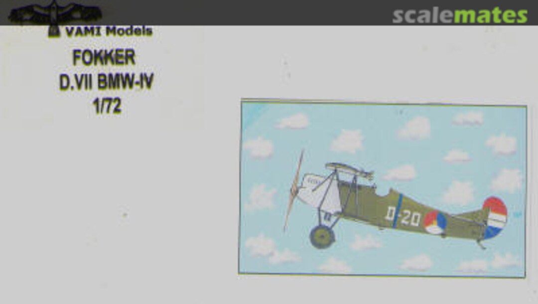 Boxart Fokker D.VII VAMI Models Boxart Fokker D.VII VAMI Models
