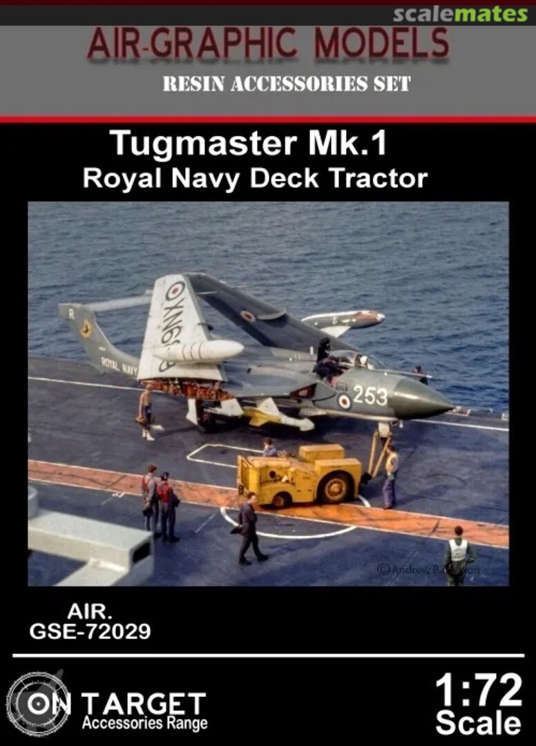 Boxart Tugmaster Mk.I Deck Tractor GSE-029 Air-Graphics Models
