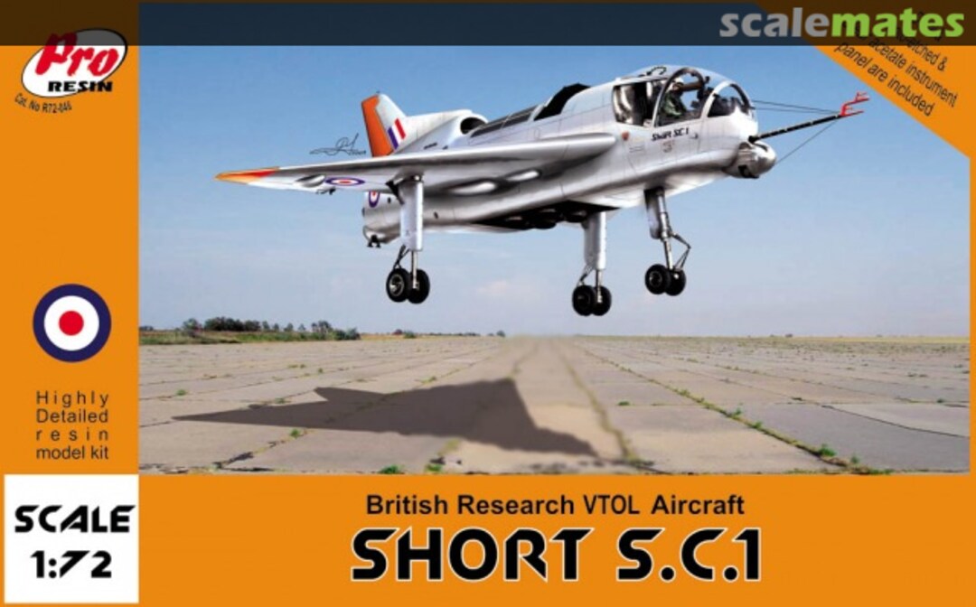 Boxart Short S.C.1 R72-046 Pro Resin Boxart Short S.C.1 R72-046 Pro Resin